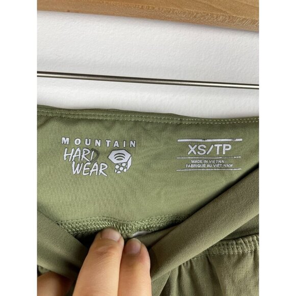 Mountain Hardwear Womens Pants XS Green Hiking Outdoor Stretch Nylon Blend - Picture 6 of 11